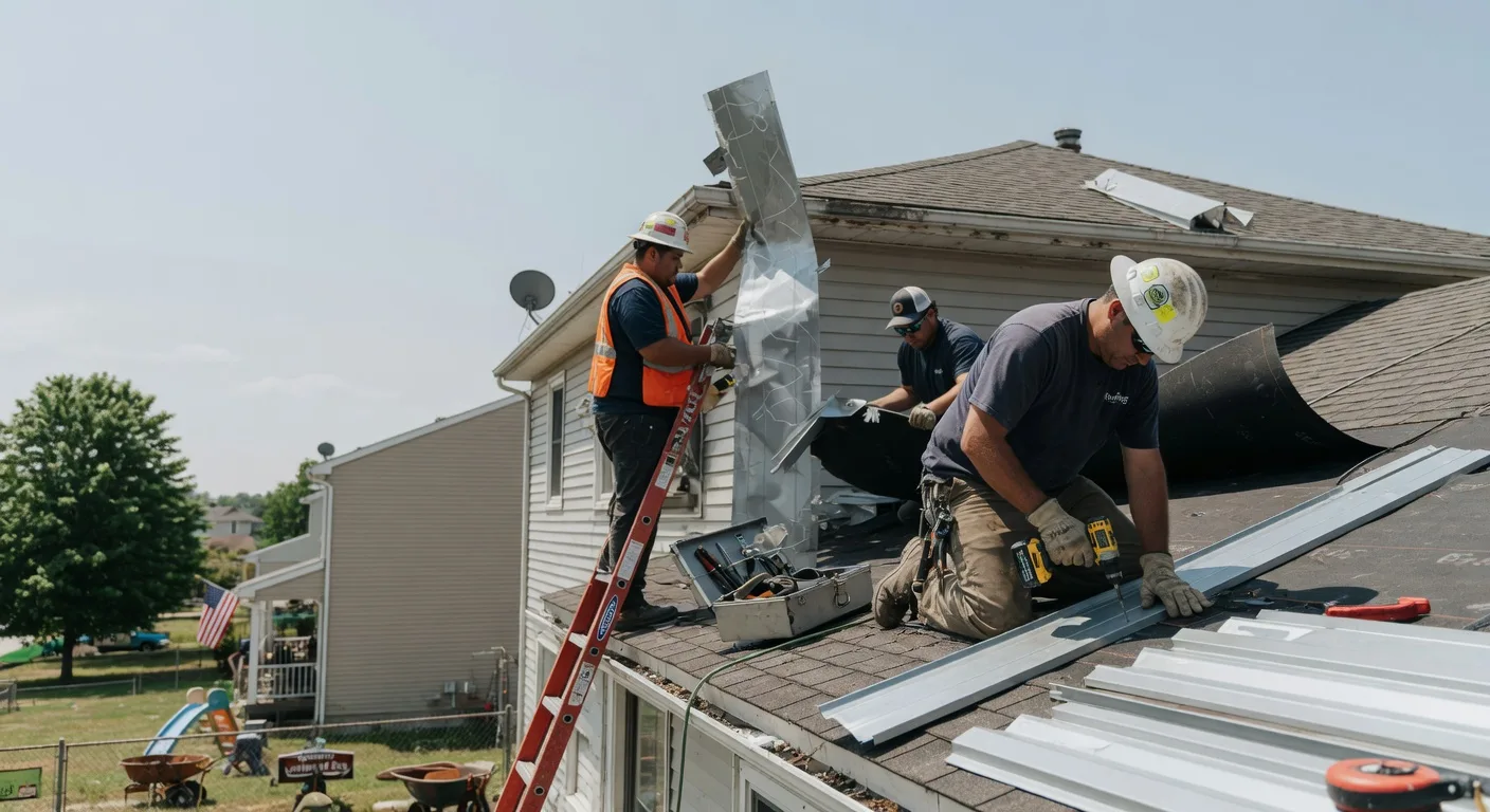 Metal Roofing Installation in Cowden, IL near me